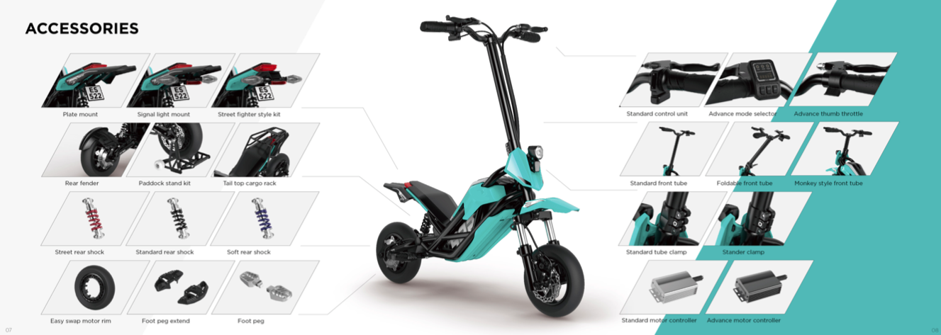 MOTARD HANDLE E-SCOOTER